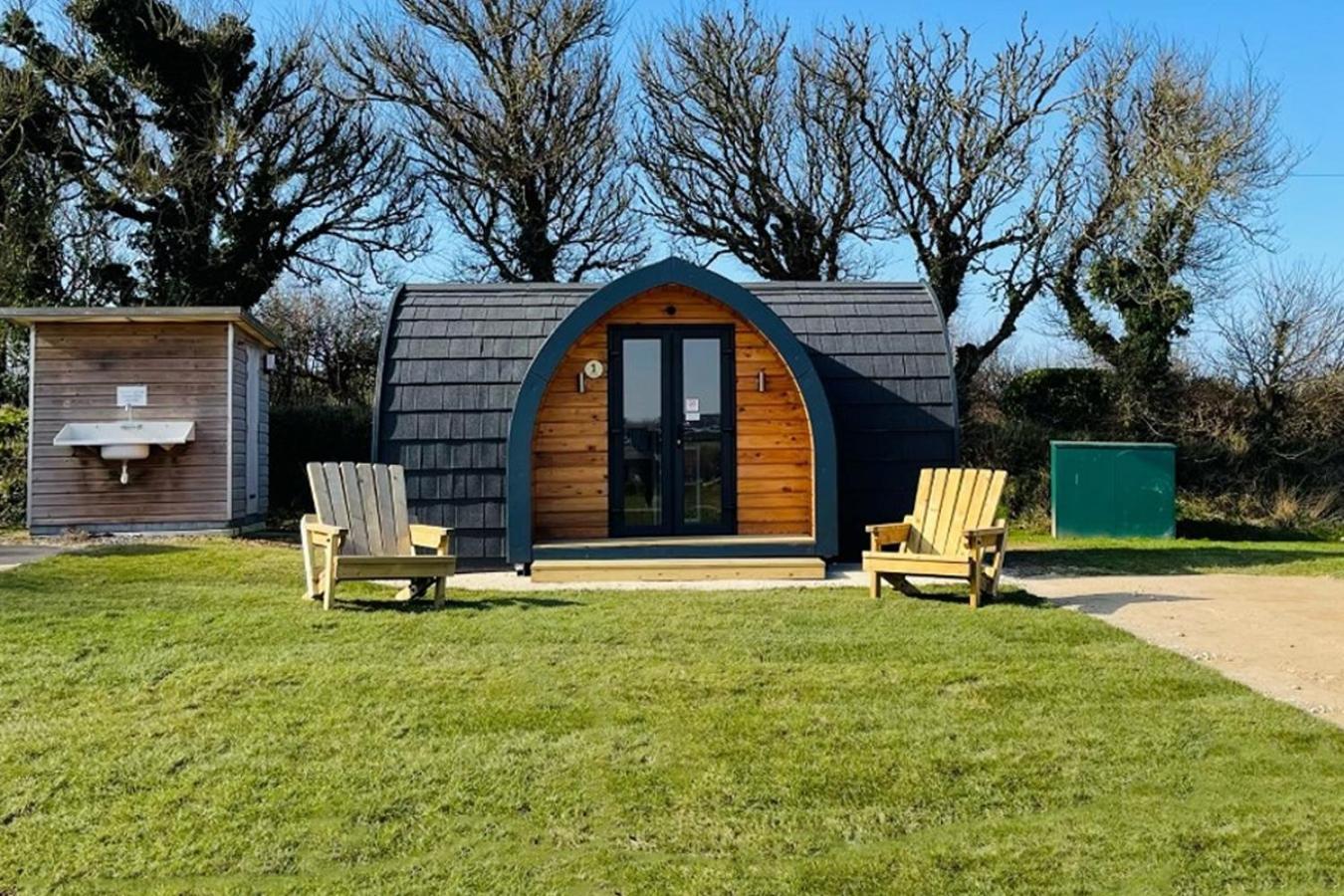 Camping Pods Trevella Holiday Park Crantock Zewnętrze zdjęcie